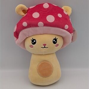 Cute & Cuddly Bunny Mushroom Plush Toy Stuffed Animal Kids Easter Basket Spring